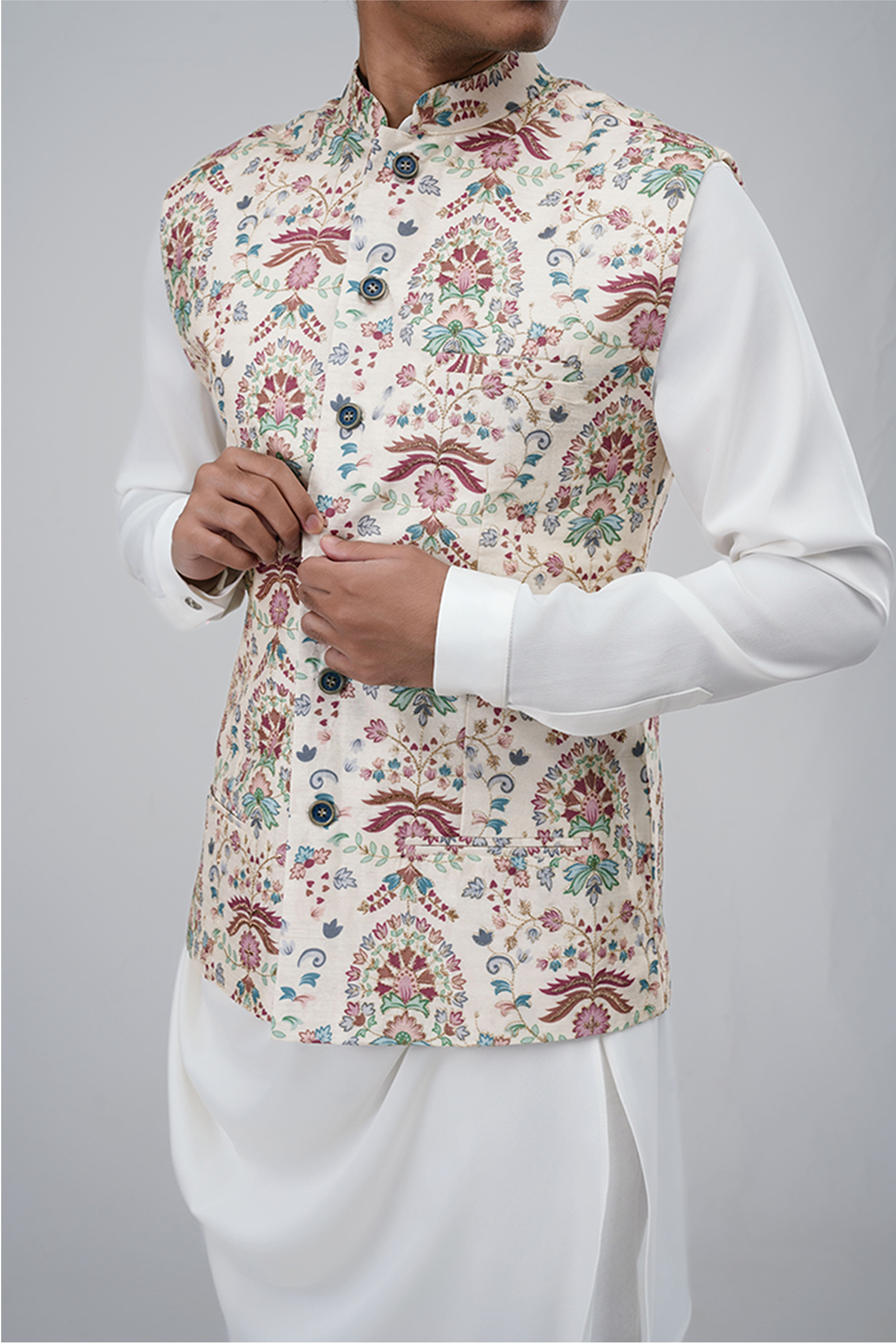 Floral Pattern Kurta